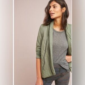 Saturday Sunday Anthropologie Homestead Quilted Jacket w/Pockets